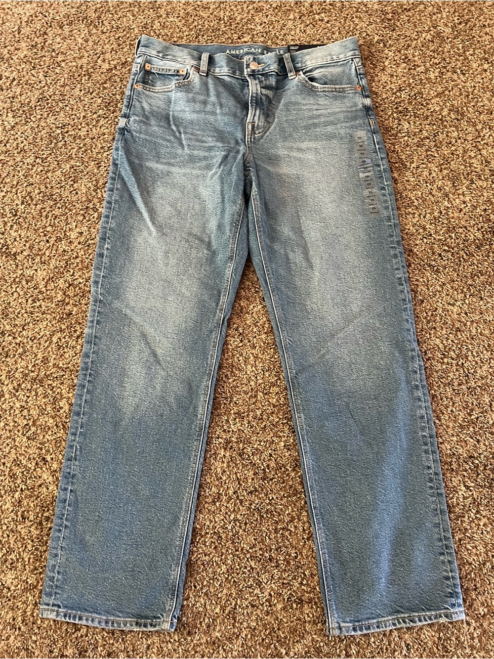 American Eagle High-Rise Straight Jean